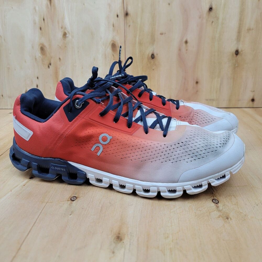 On Running Cloudflow Men's Rust Eclipse Running Shoes US Size 12